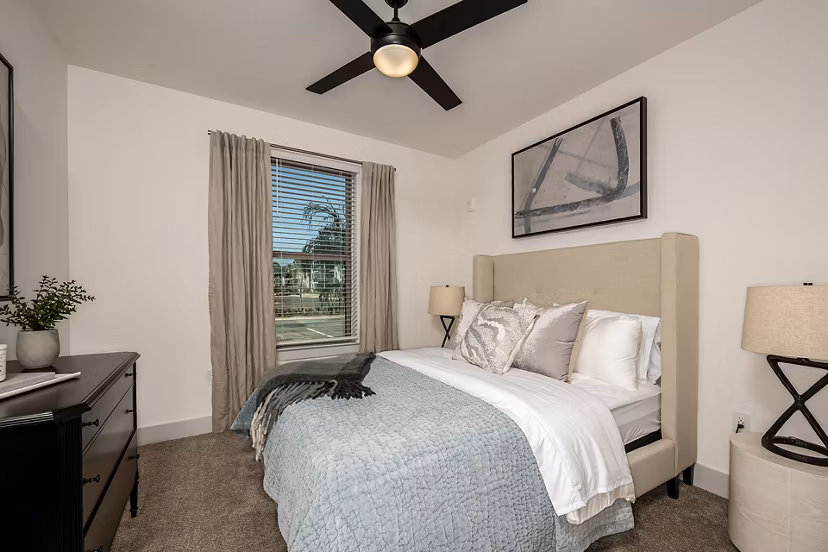 bedroom at Lyria Apartments 