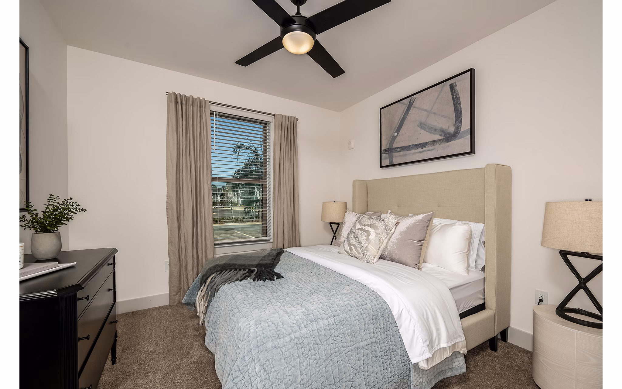 bedroom at Lyria Apartments 