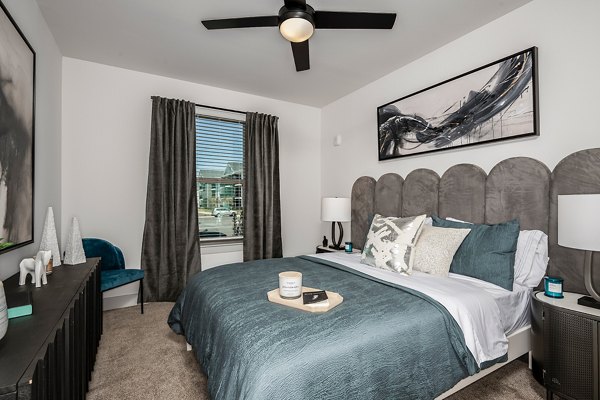 bedroom at Lyria Apartments 
