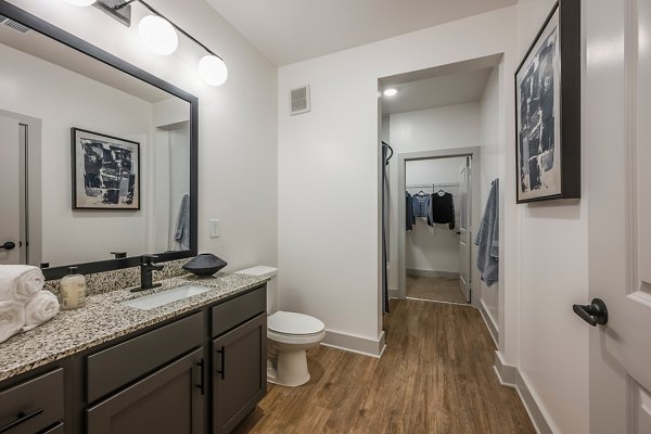 bathroom at Lyria Apartments 
