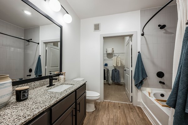 bathroom at Lyria Apartments 