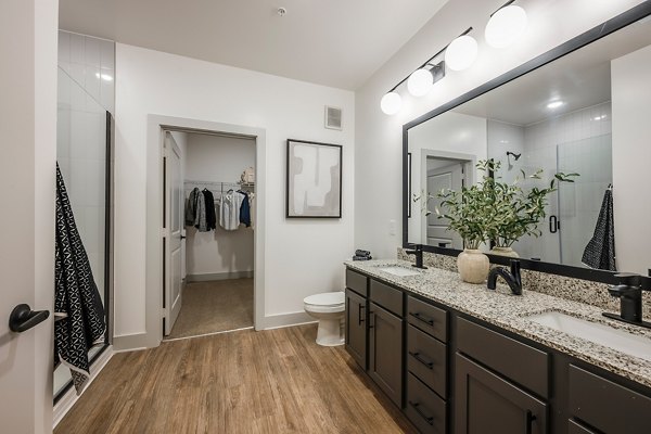 bathroom at Lyria Apartments 