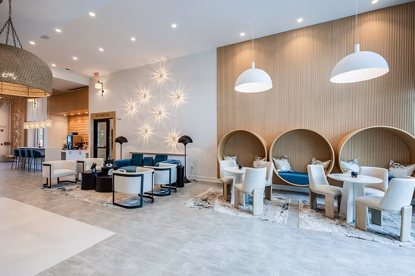 clubhouse at Lyria Apartments 