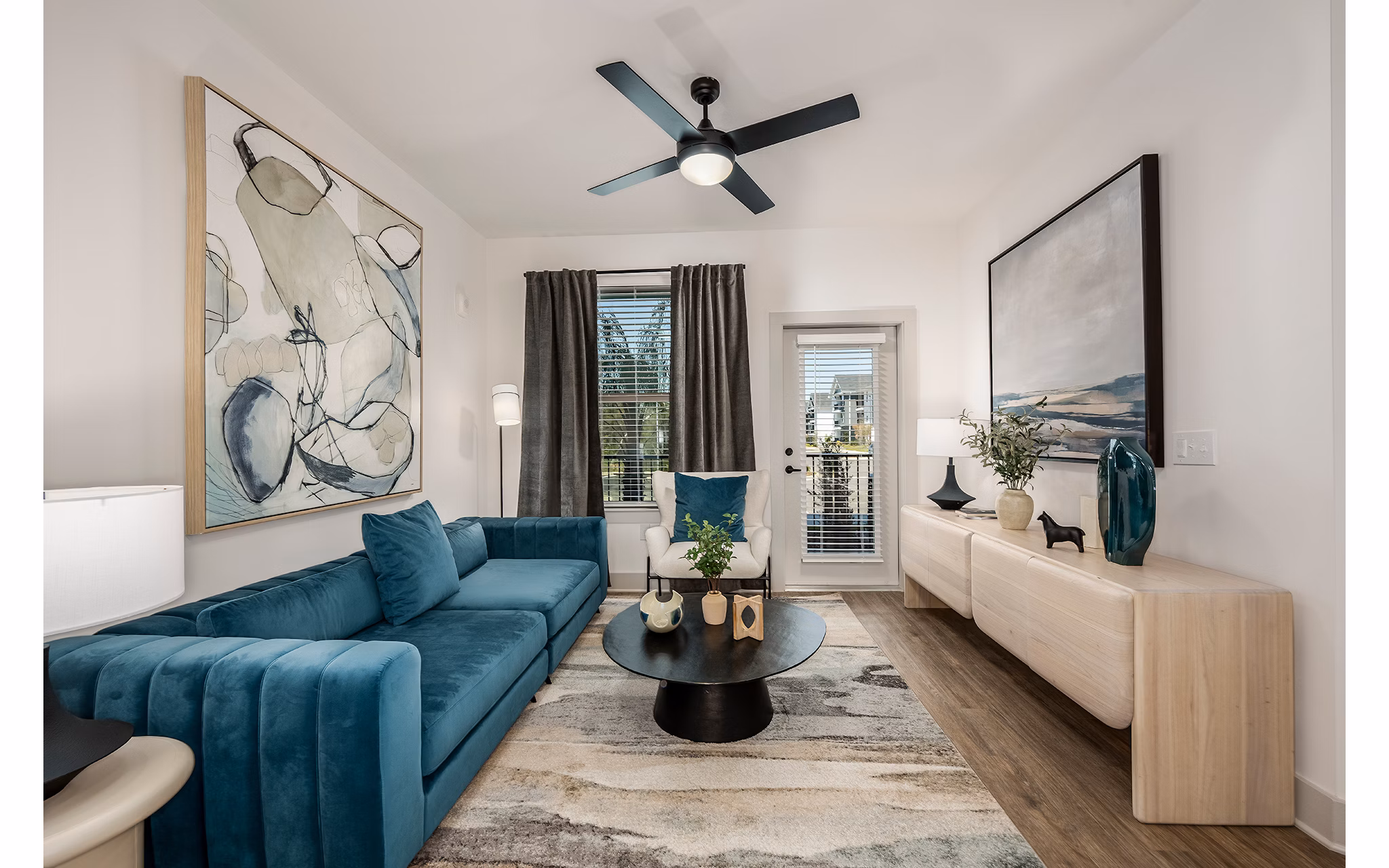living room at Lyria Apartments 