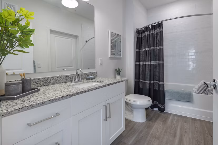 bathroom at Sage at Cypress Cay Apartments