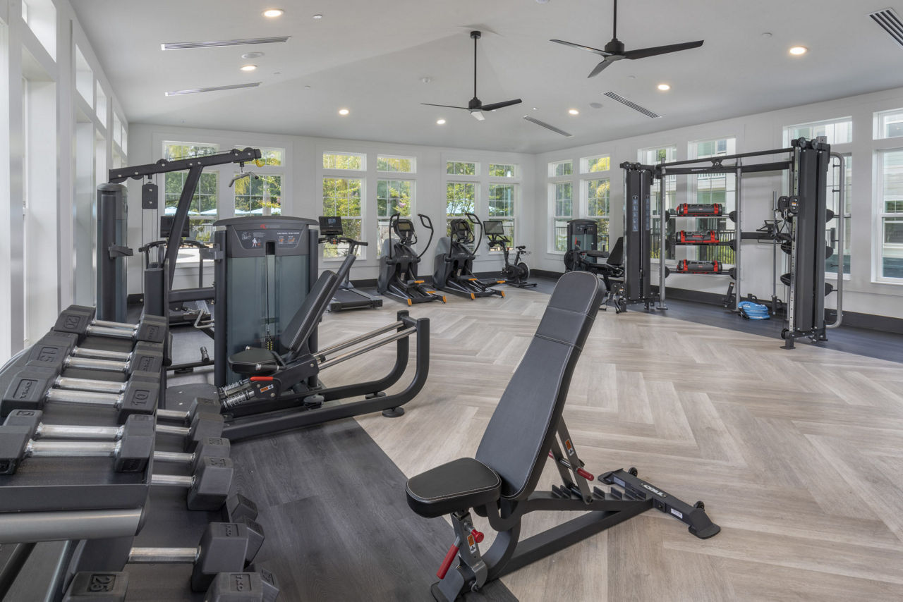 Gym at Sage At Cypress Cay (1 of 2)