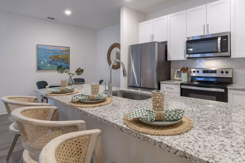 kitchen at Sage at Cypress Cay Apartments