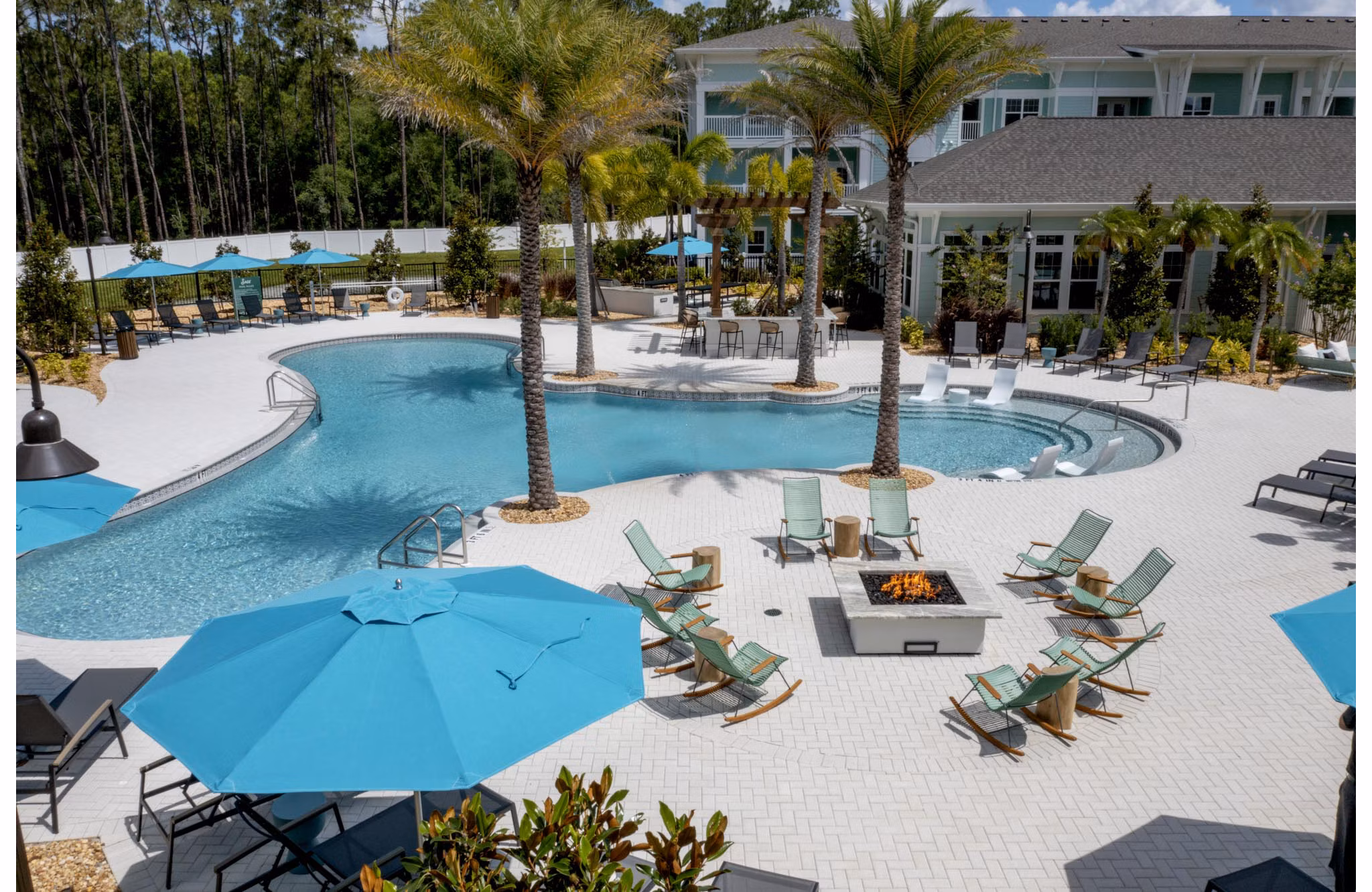 pool at Sage at Cypress Cay Apartments