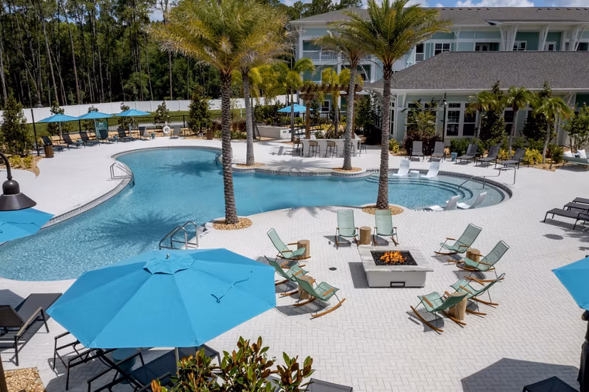 pool at Sage at Cypress Cay Apartments