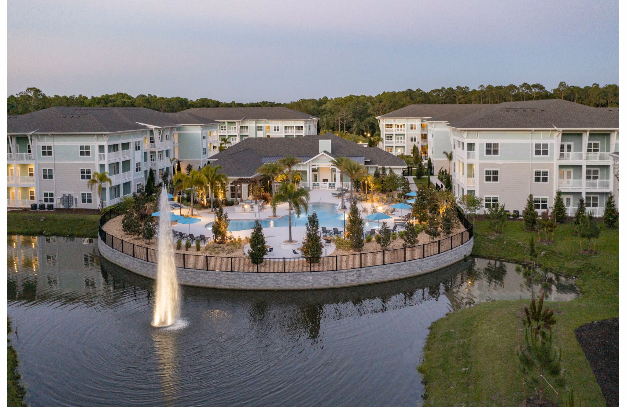 view at Sage at Cypress Cay Apartments