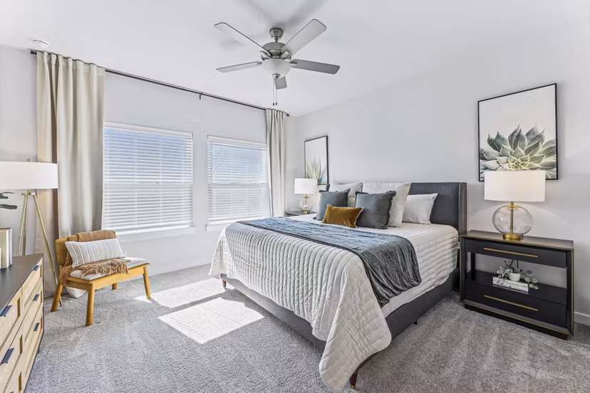 bedroom at Skymor Carmel Creek Apartment Homes