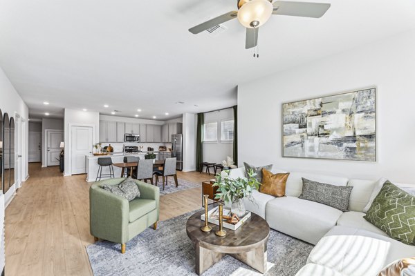 living room at Skymor Carmel Creek Apartment Homes