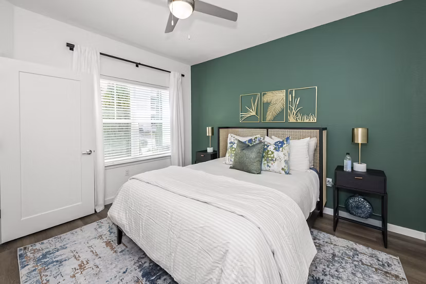 bedroom at Lantana at Cypress Cay Apartments