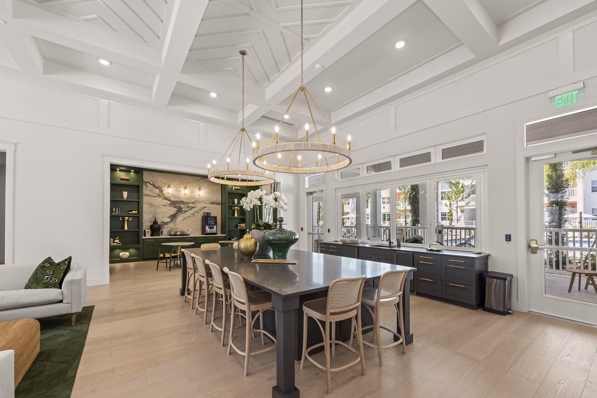 clubhouse at Lantana at Cypress Cay Apartments