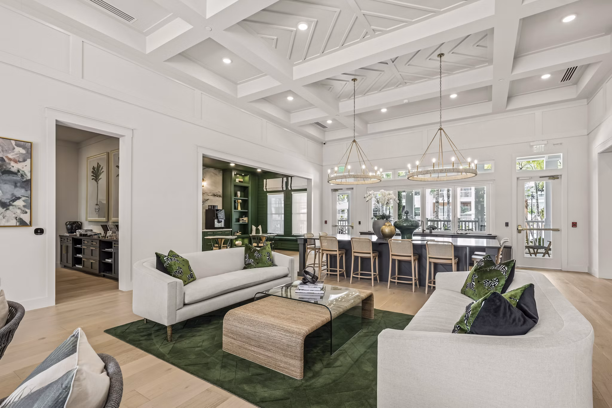 clubhouse at Lantana at Cypress Cay Apartments