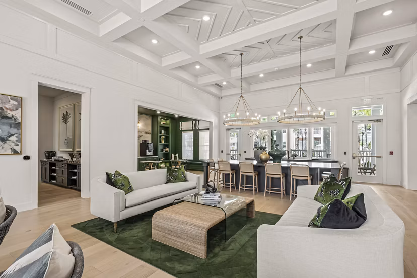 clubhouse at Lantana at Cypress Cay Apartments