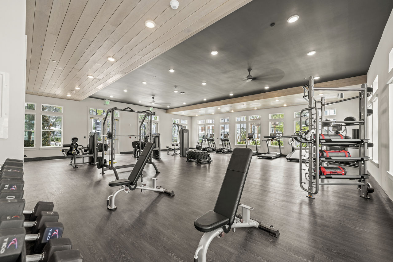 Gym at Lantana At Cypress Cay (2 of 5)