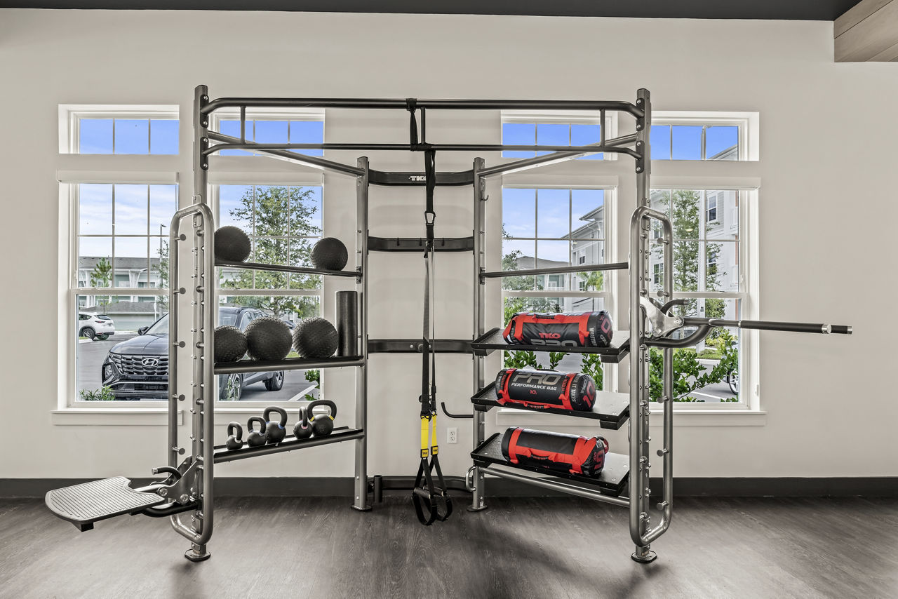 Gym at Lantana At Cypress Cay (5 of 5)