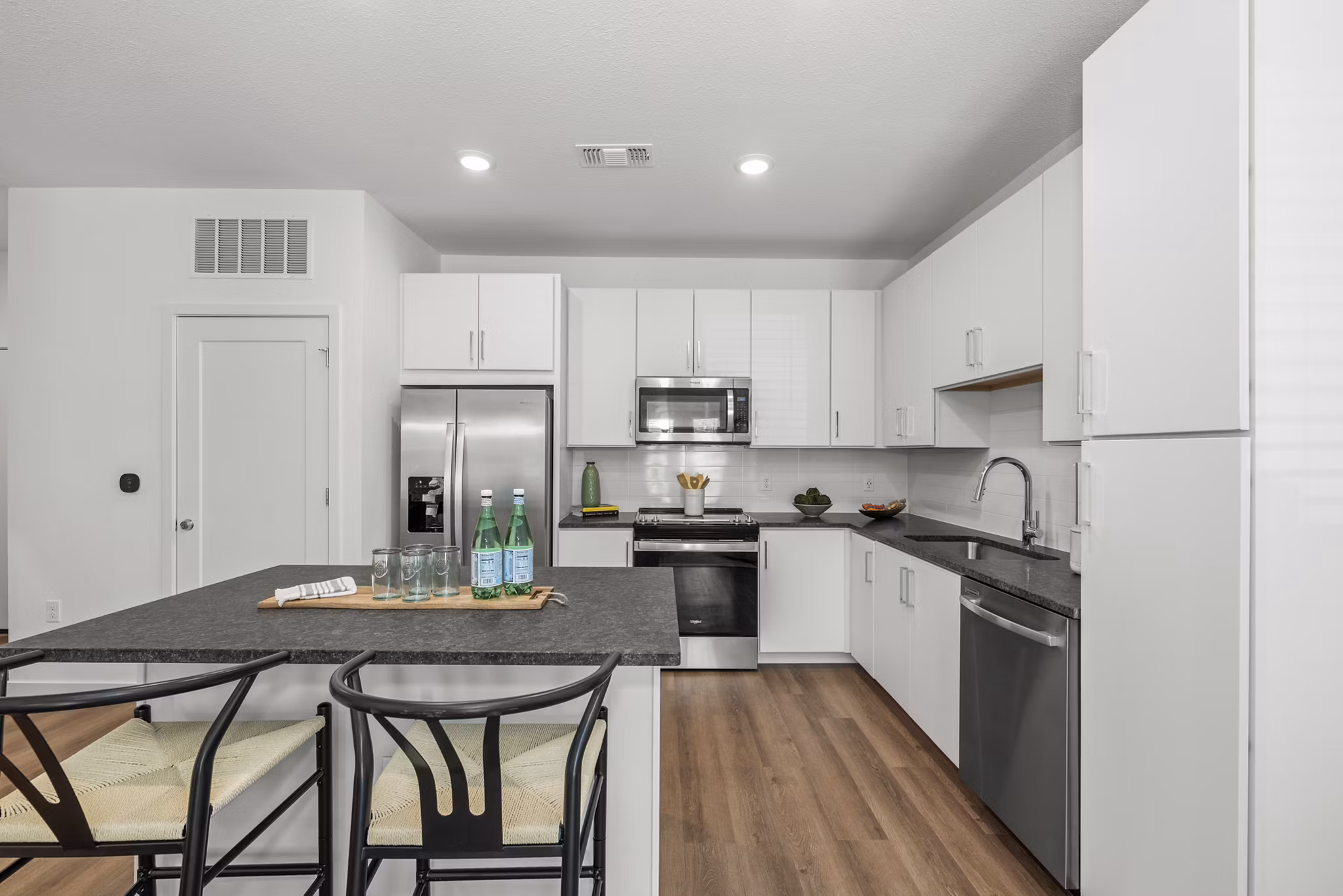 kitchen at Lantana at Cypress Cay Apartments