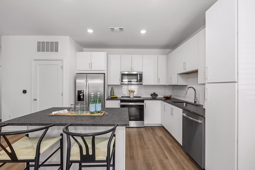 kitchen at Lantana at Cypress Cay Apartments