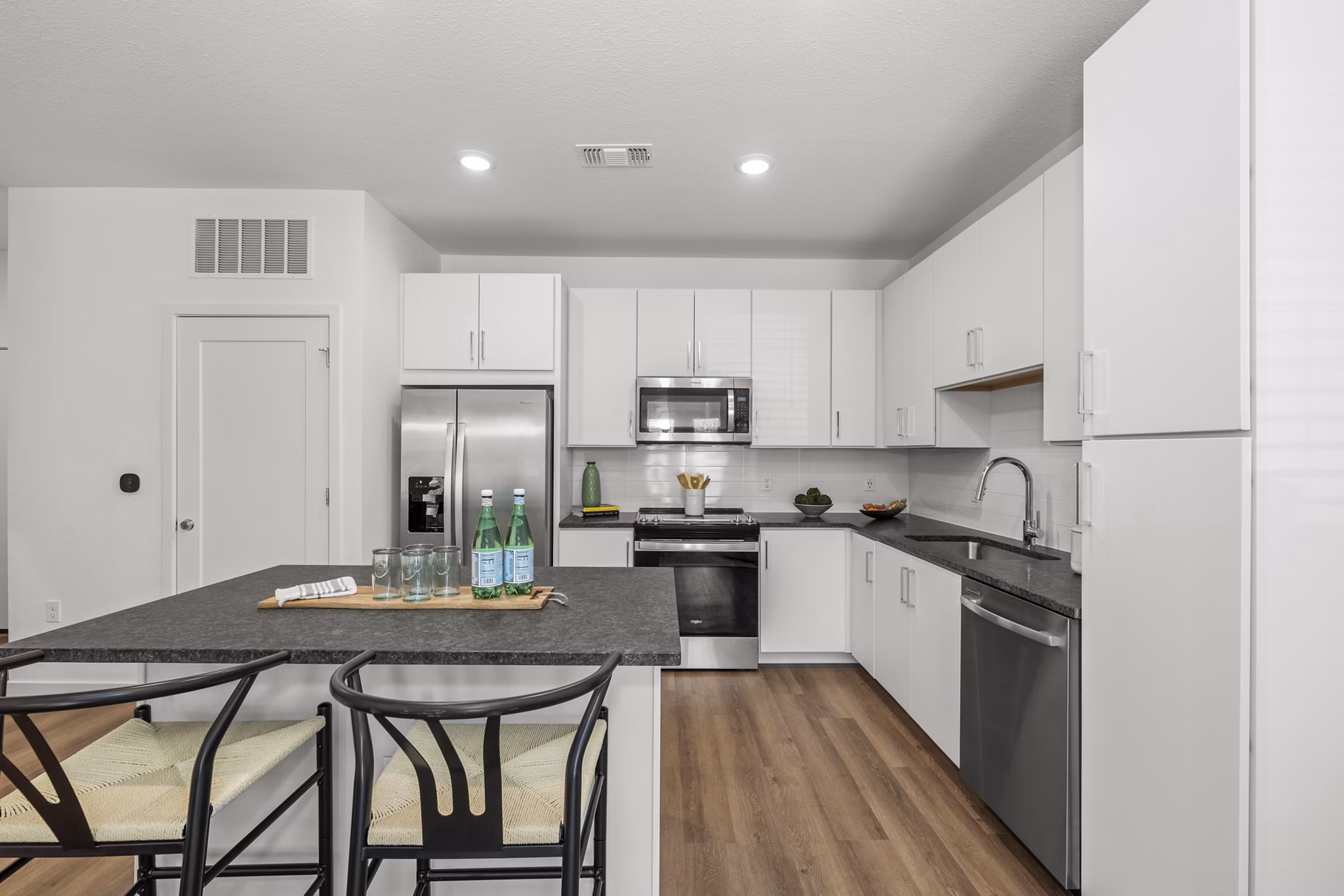 kitchen at Lantana at Cypress Cay Apartments