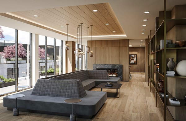 rendering at The Byron Apartments