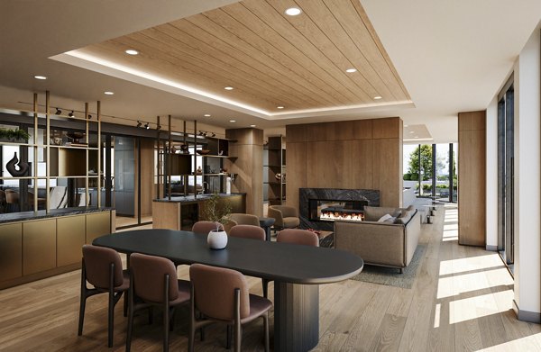 rendering at The Byron Apartments