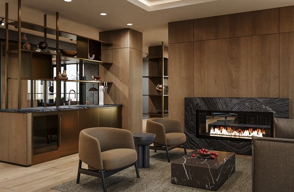 rendering at The Byron Apartments