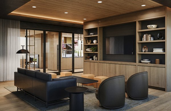 rendering at The Byron Apartments