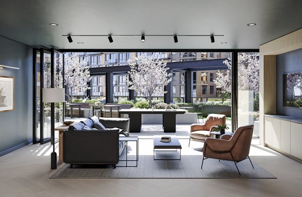 rendering at The Byron Apartments