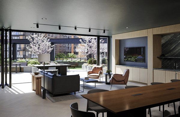 rendering at The Byron Apartments