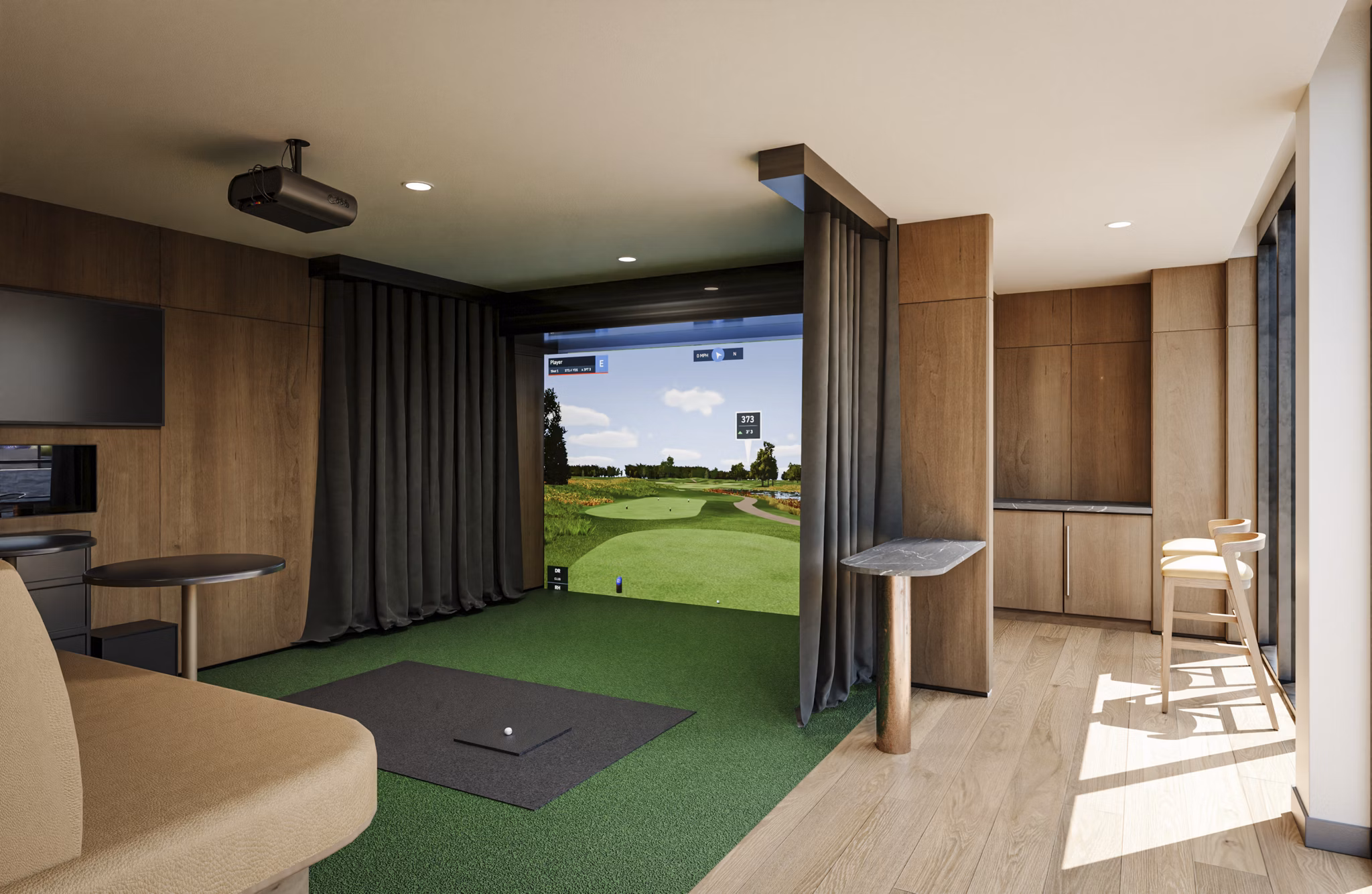 rendering at The Byron Apartments