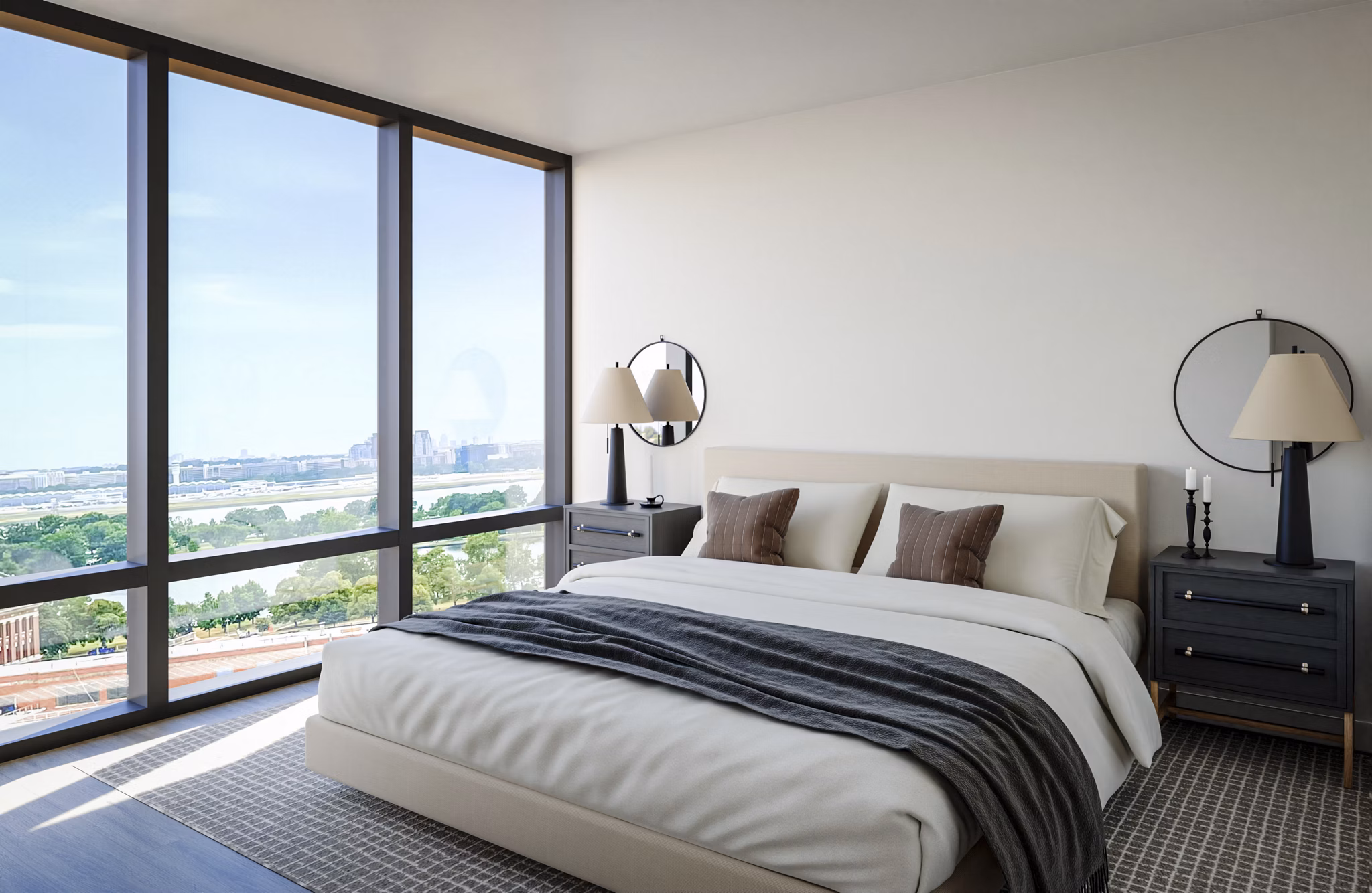 rendering at The Byron Apartments