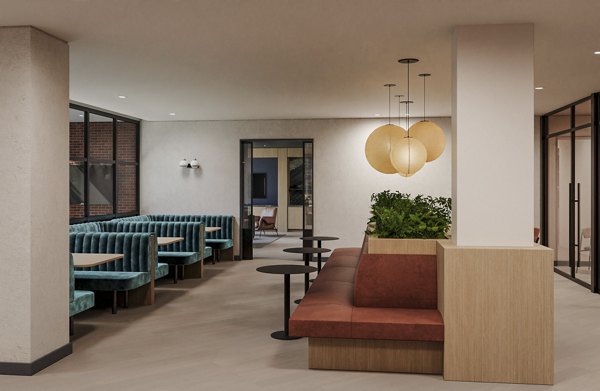 rendering at The Byron Apartments