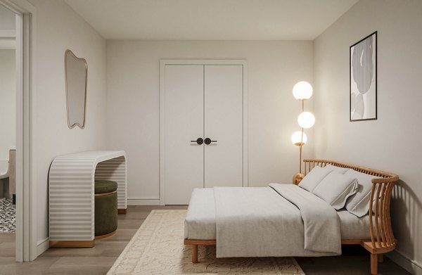 bedroom at Colette Apartments 