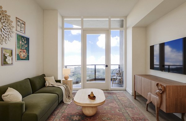 living room at Colette Apartments 