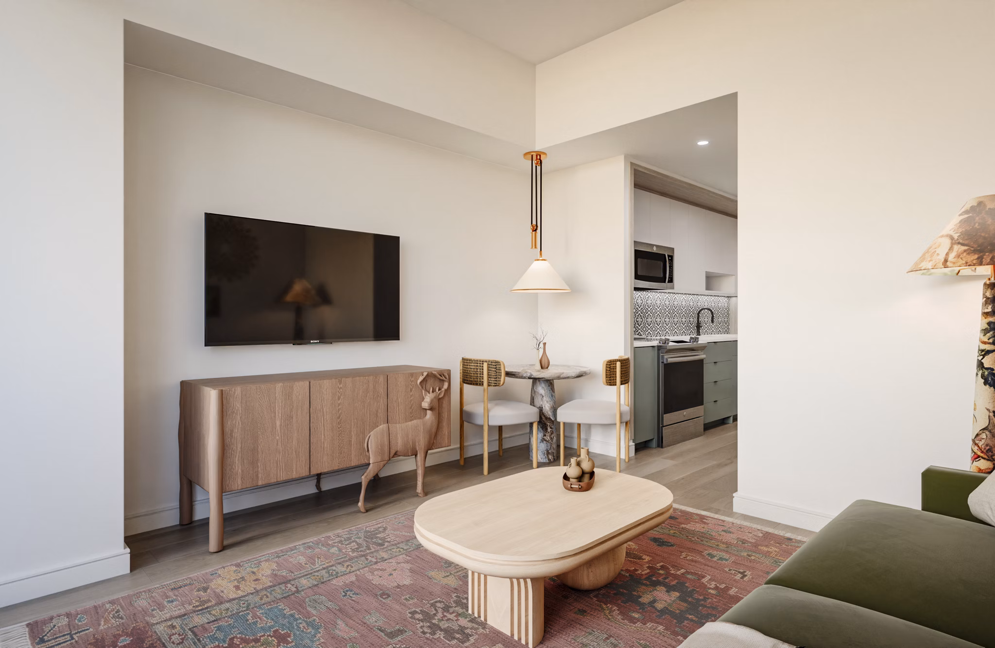 living room at Colette Apartments 