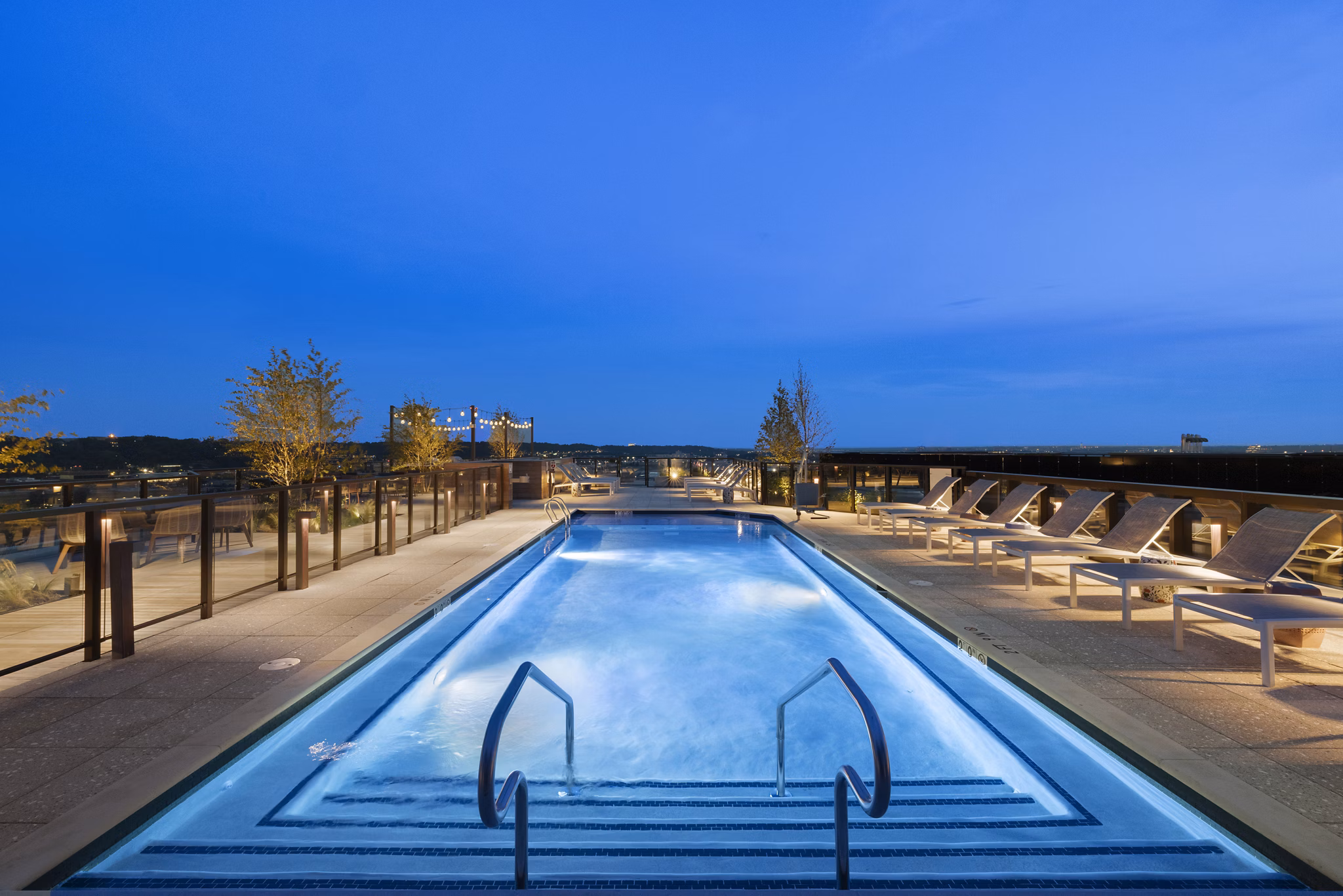 pool at Colette Apartments