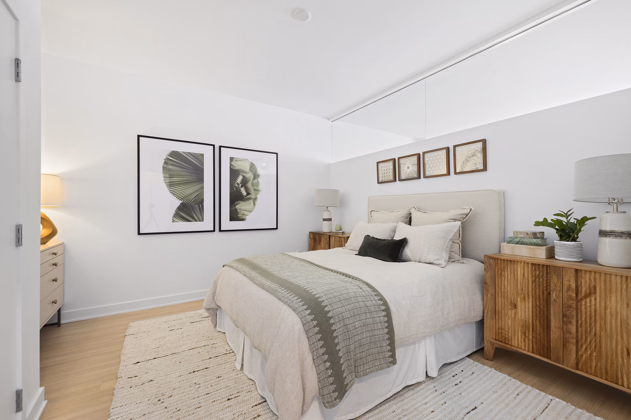 Bedroom at Everly Apartments