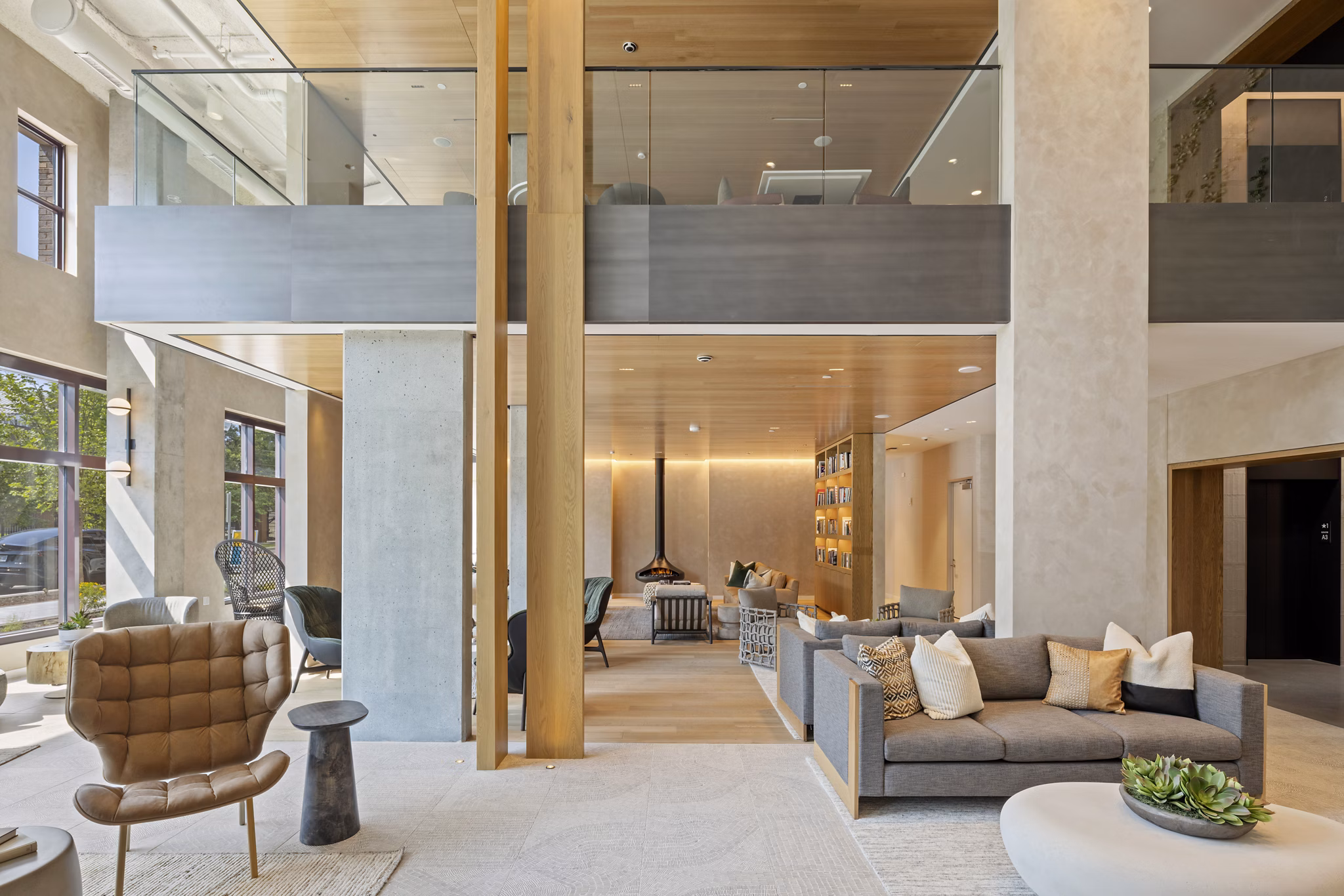 Clubhouse/Lobby at Everly Apartments