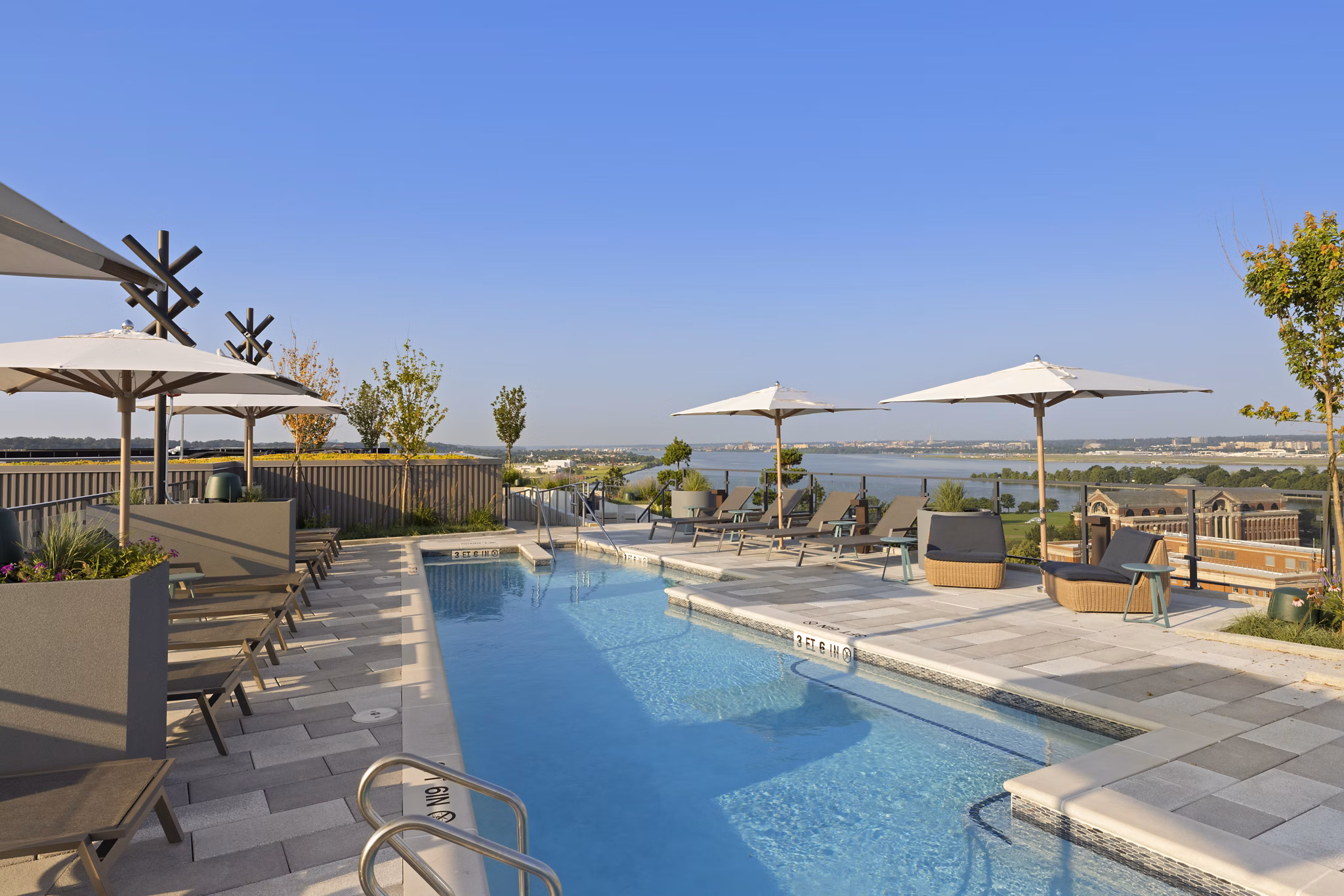 Pool at Everly Apartments