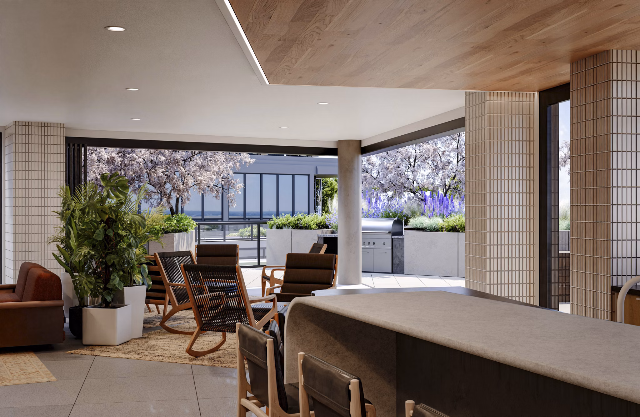 rendering at Everly Apartments