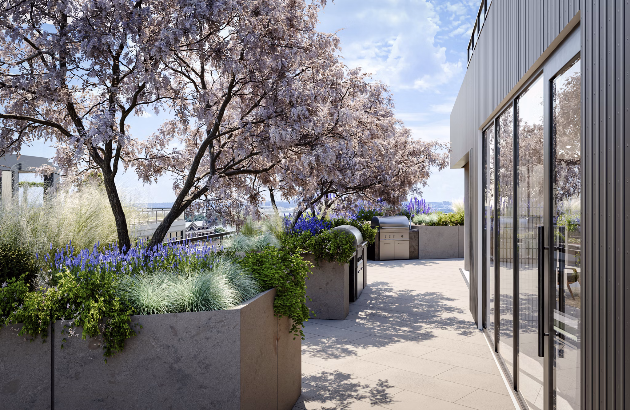 rendering at Everly Apartments