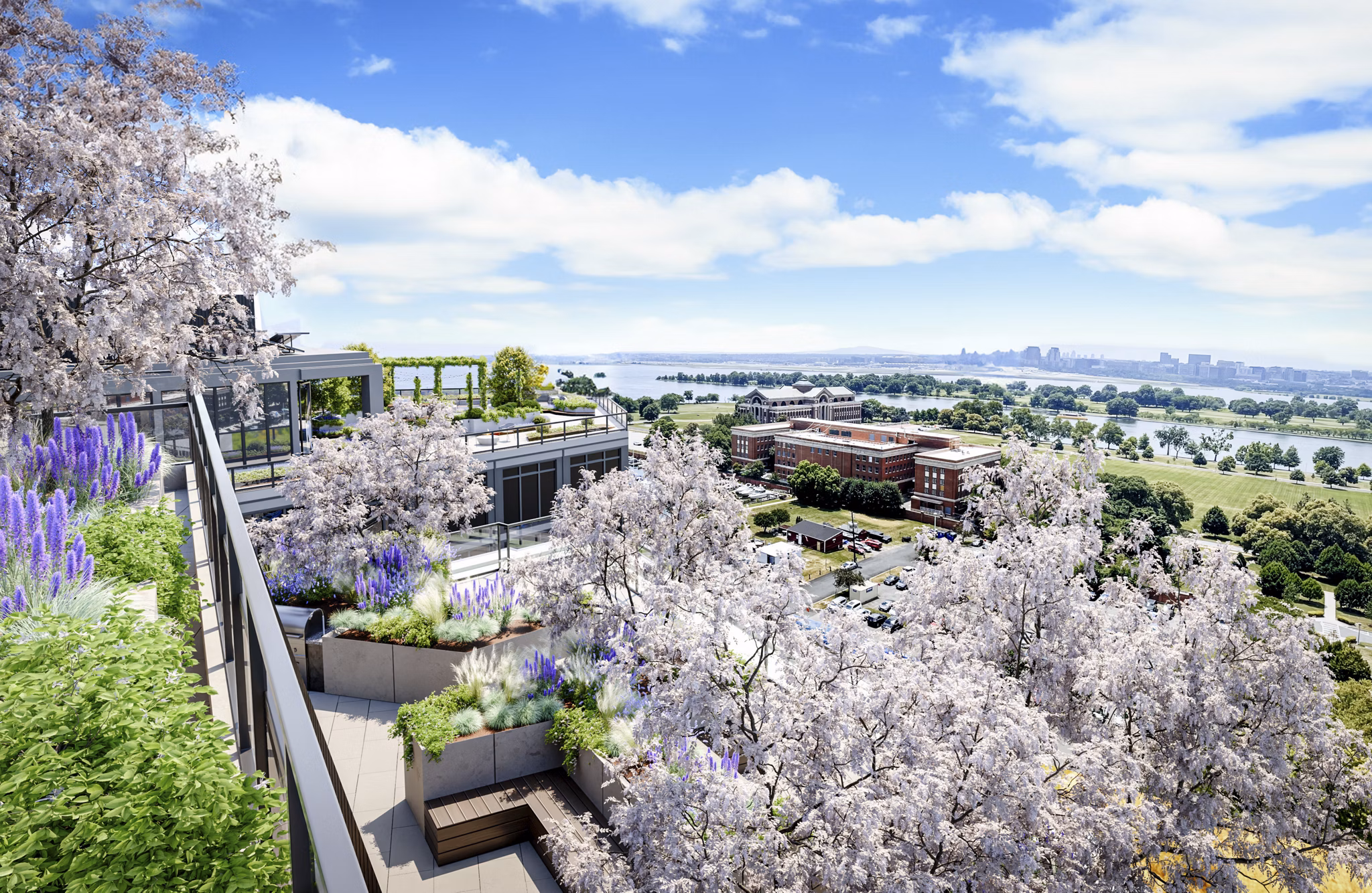 rendering at Everly Apartments