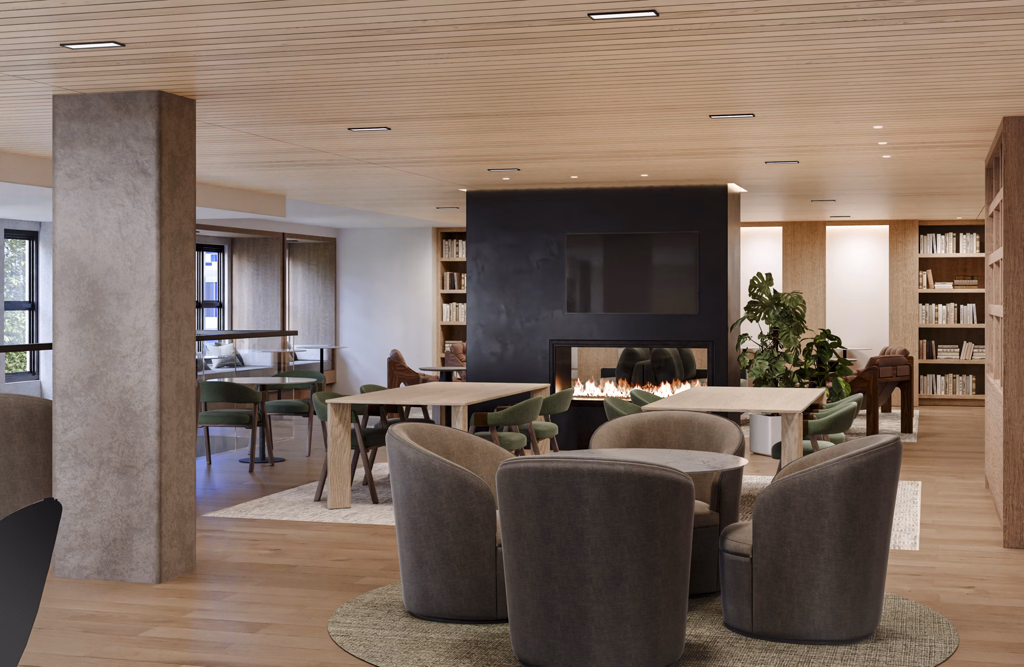 rendering at Everly Apartments