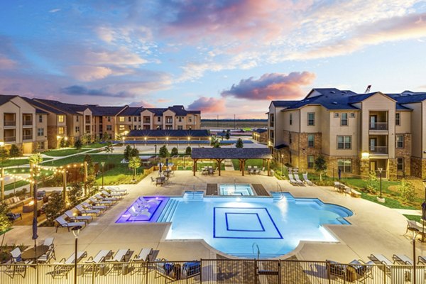 Resort-style swimming pool at Alders Cross Creek Apartments, ideal for relaxation and leisure in a luxurious setting