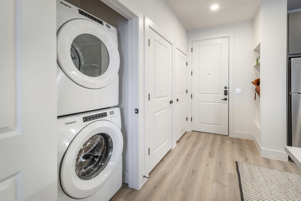 Laundry room at Alpine Village