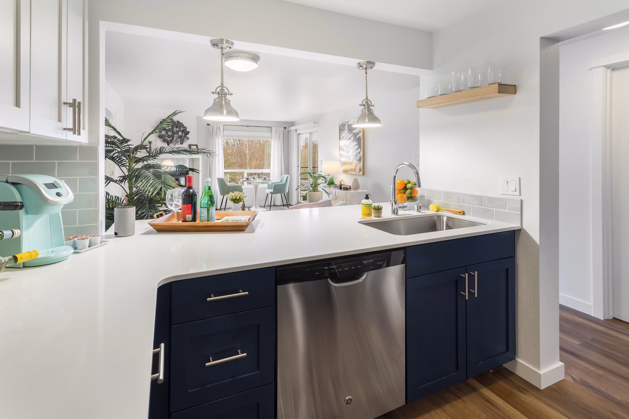 kitchen at The Eden Apartments