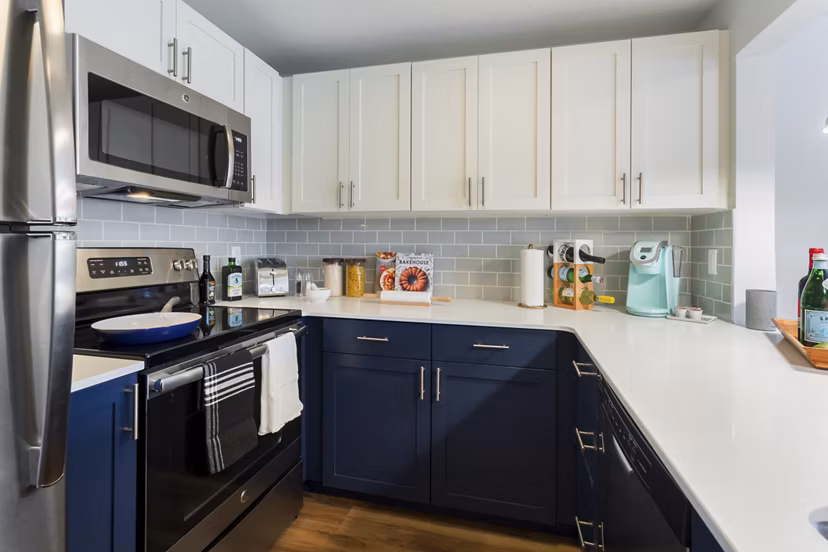 kitchen at The Eden Apartments