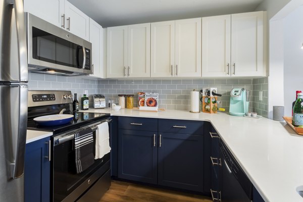 kitchen at The Eden Apartments